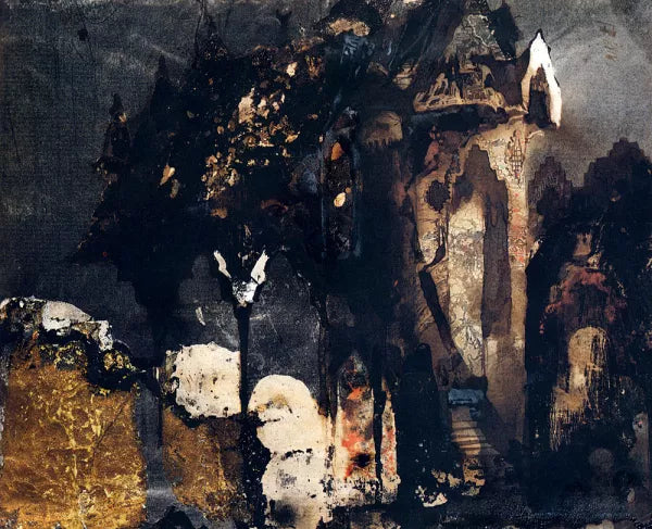 A Castle In A Fantastic Landscape