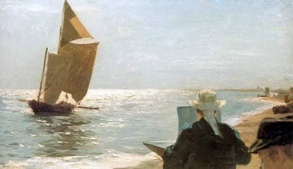 Pintores en la Playa