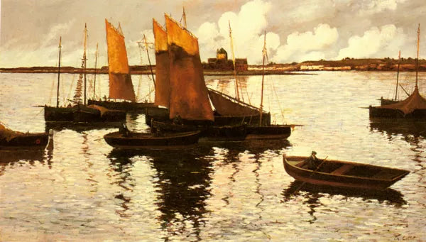 Sunset over the Sails
