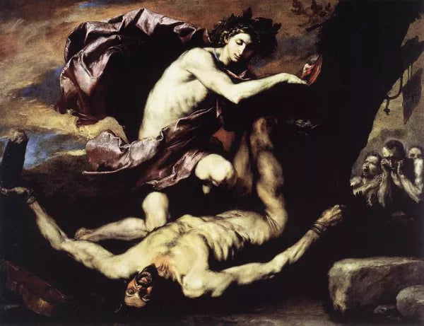 Apollo Flaying Marsyas
