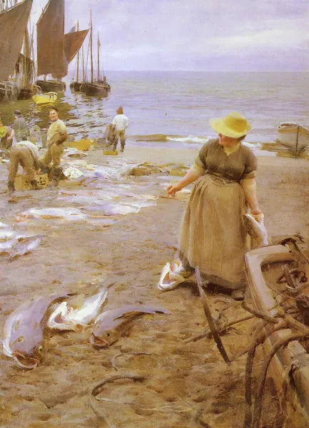 Fiskmarknad I St. Ives