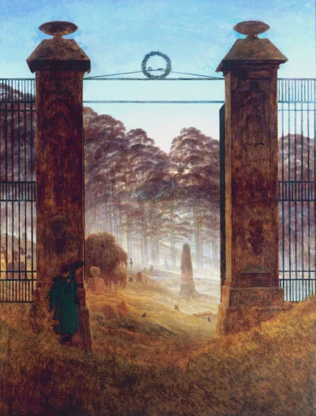 Cemetery at Dusk