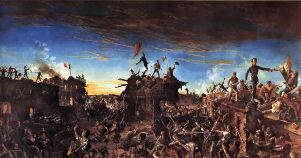 Dawn at the Alamo