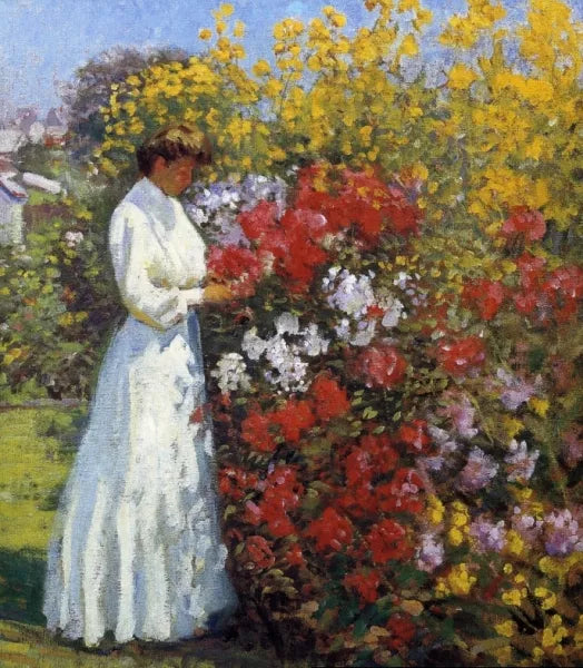Working in the Garden