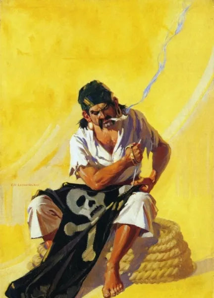 Mending the Pirate Flag
