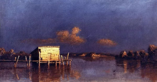 Light Falls on the Wharf