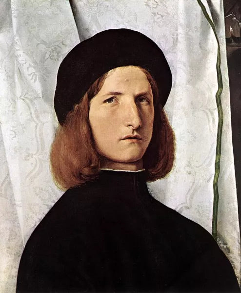 Portrait of a Young Man with an Oil-Lamp