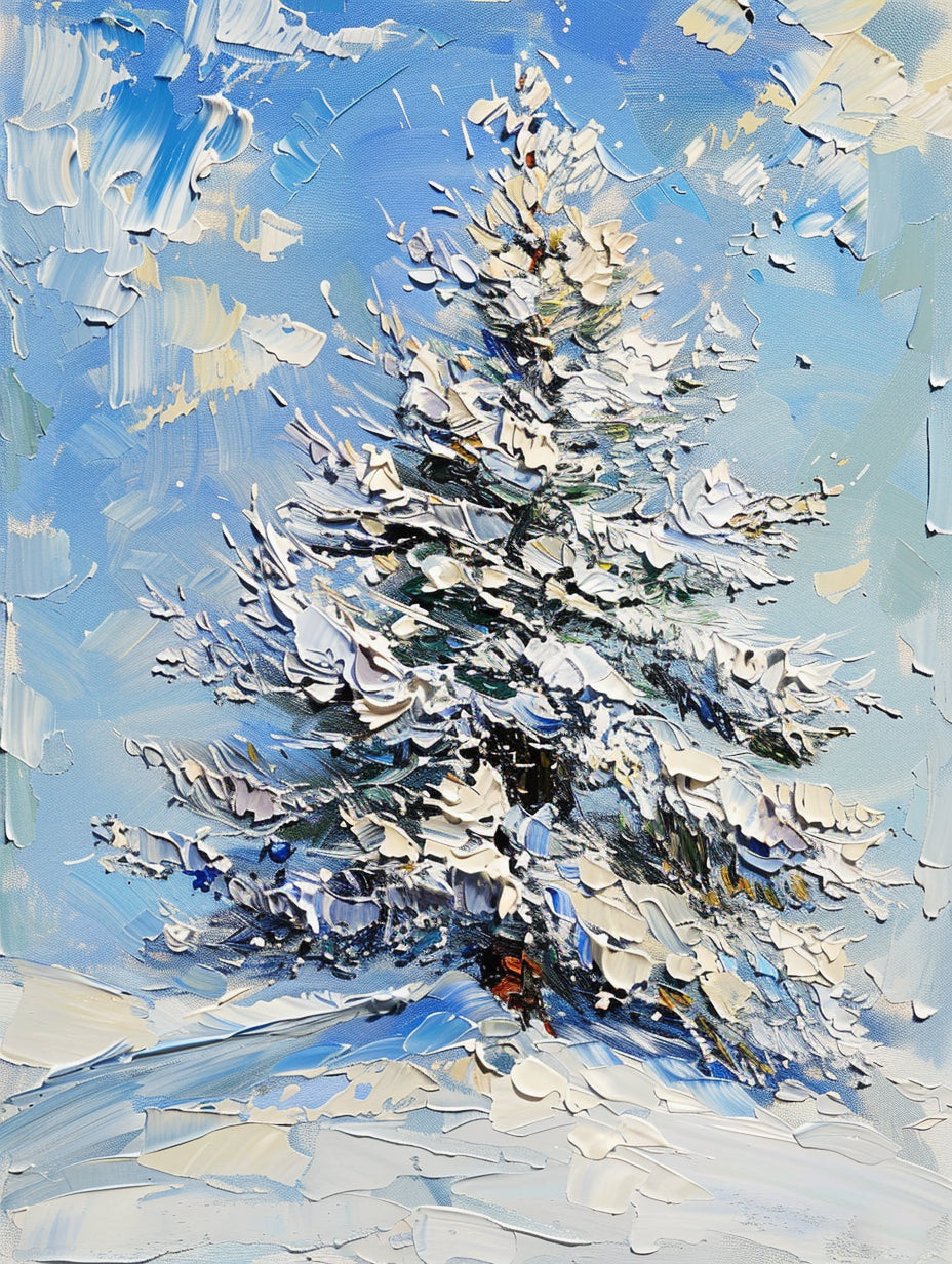 Blue Winter Pine
