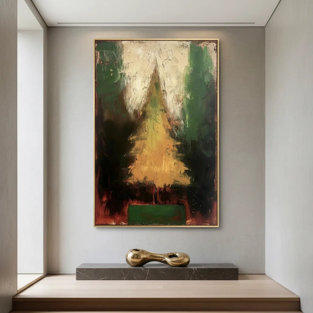 Golden Christmas Tree