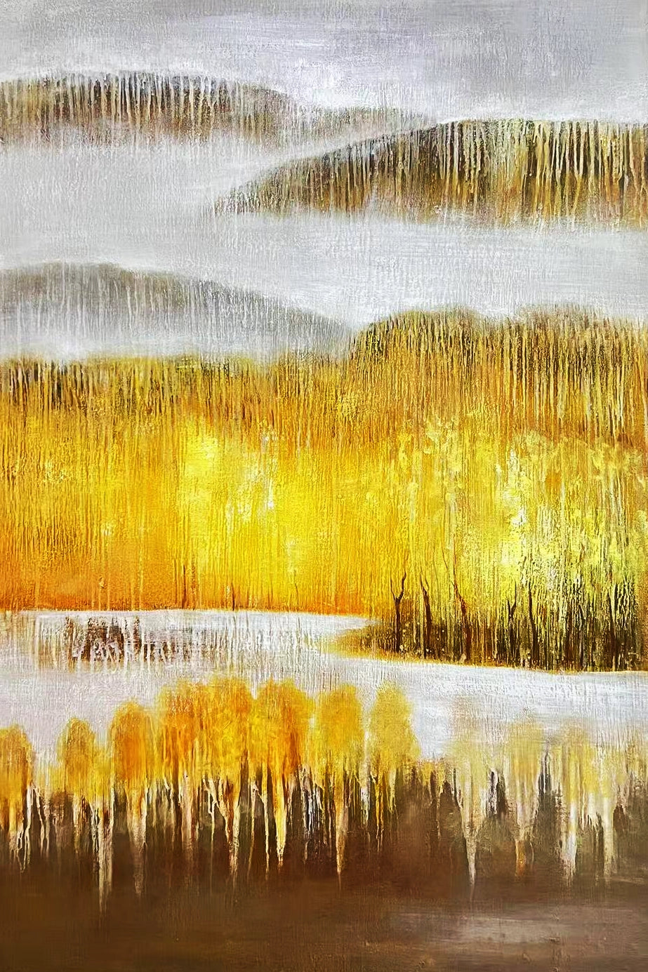 Golden Mist Forest