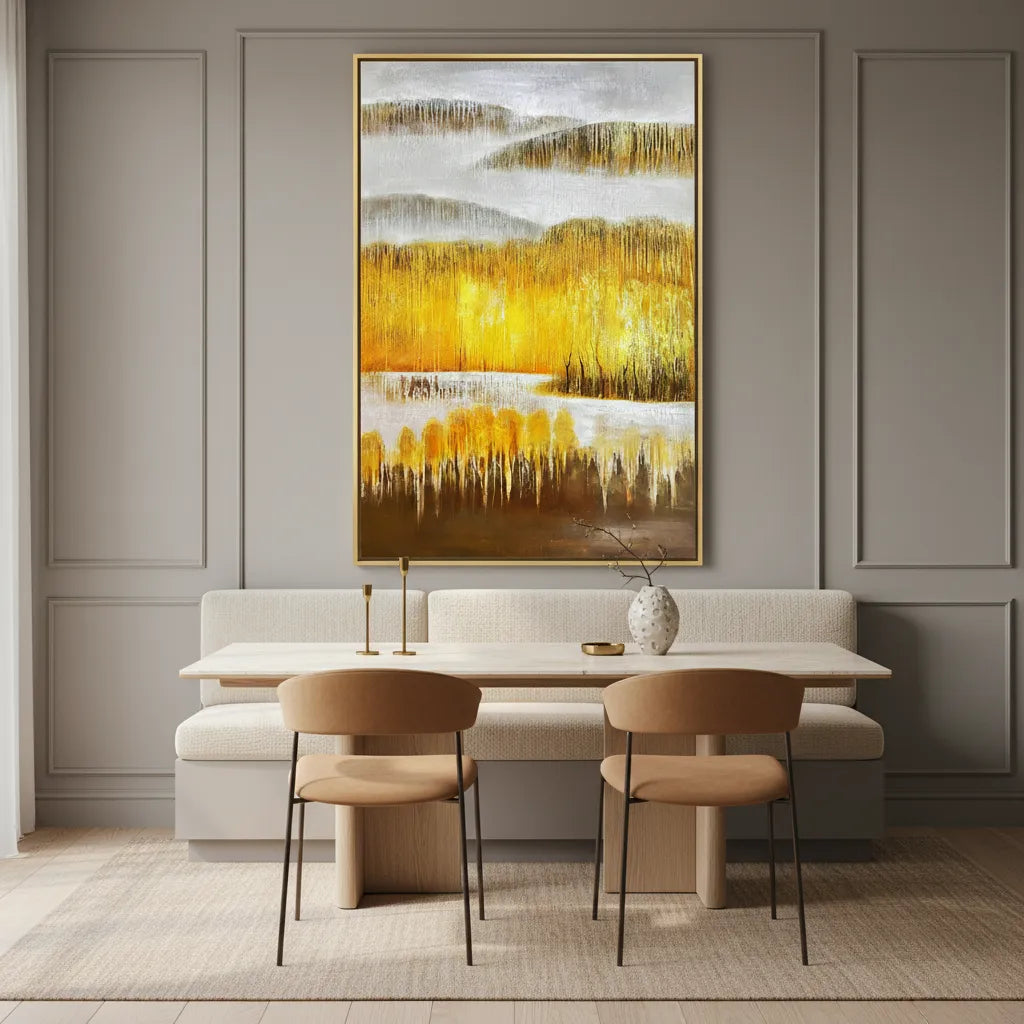 Golden Mist Forest