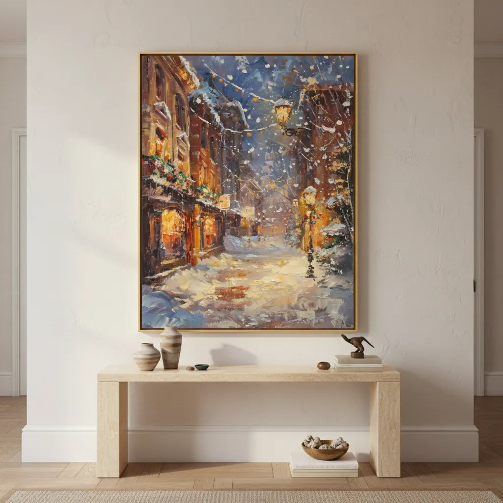 Holiday Snow Street