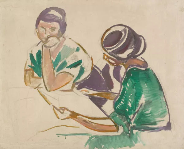 Two Women at the Table