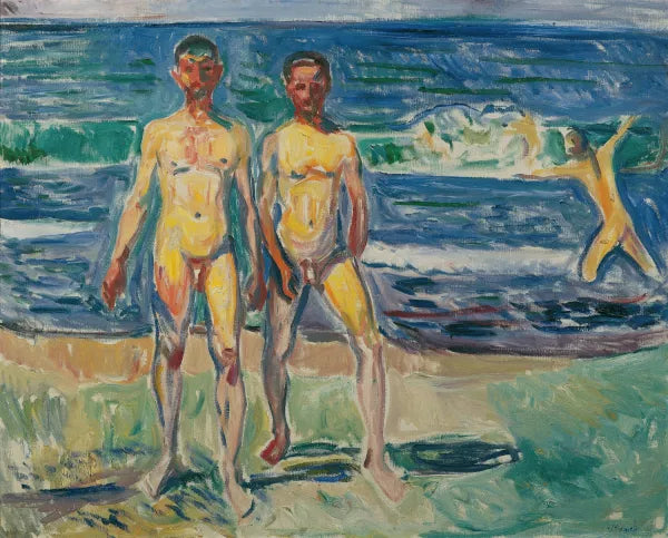 Manner am Meer