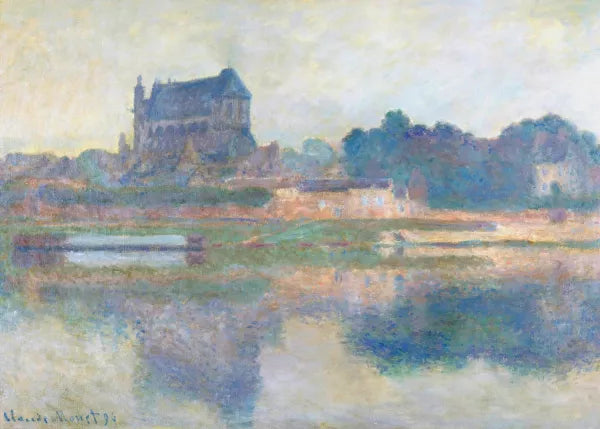 L'eglise De Vernon, Temps Gris