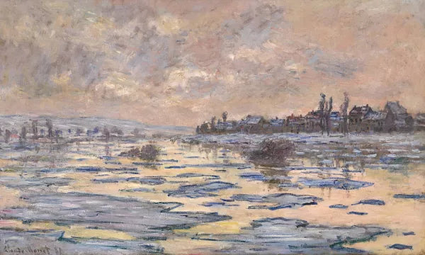 La Seine a Lavacourt, debacle